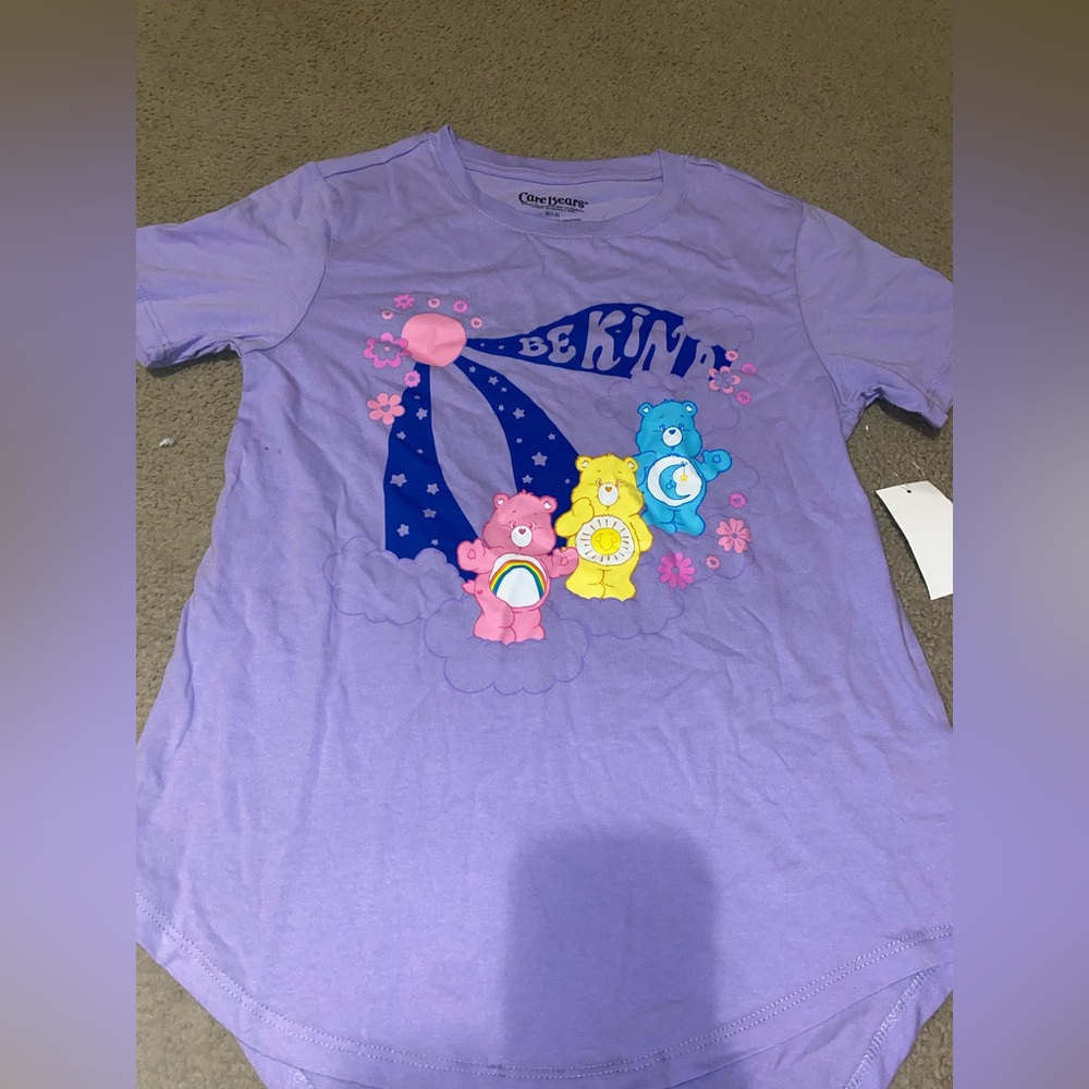 Cute purple care bears shirt